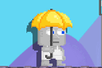A player wearing the Yellow Umbrella