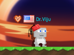A player wearing the Fez