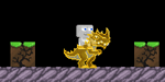 A player wearing the Royal Aurorasaurus Rex