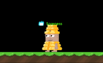 A player wearing the Pineapple Pyramid Set
