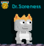 A player wearing the Space Dog Ears